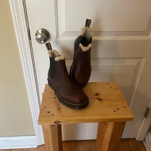 Dr. Martens shoes! Dr. Marten faux fur!